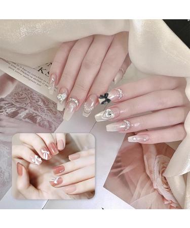 Runzister Colorful Loop Node Plug Stone Set - 3D Nail Trailer DIY Decoration & Jewelry Stones for Creative Nail Design - Buy Online on GoSupps.com