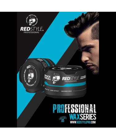 Redstyle Professional Hair Wax Styling - 2 x 150ml Red Hard Skull | Strong Hold & Shine for All Hair Types - Buy Online on GoSupps.com