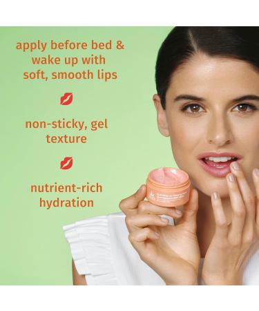 Hempz Hydrating Lip Sleeping Mask - Sweet Pineapple & Honey Melon (.70 Oz.) | Overnight Hydrating Lip Balm with Sweet Pineapple & Honey Melon Herbal Lip Sunscreen .15 oz. SPF 15 - Buy Online on GoSupps.com