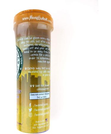 Meowijuana Whisker Tickler Catnip Chamomile & Dandelion Blend - 0.917 oz - Medium - Buy Online on GoSupps.com