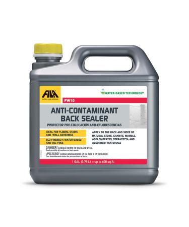 FILA Surface Care Solutions PW10 1GAL Anti-Contaminant Back Sealer-Water-Based Technology 1 GAL No Color