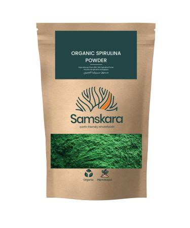 Spirarulina powder | SAMSKARA SUPERFOODS | Organic certified Spirulina Powder | ORGANIC Algae (1kg x 1pack)