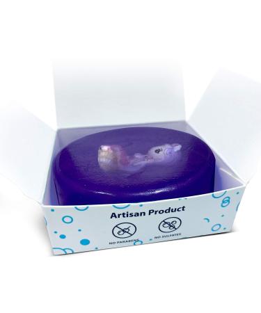 Natural Soap Bar for Kids with Surprise Mermaid Toy | Safe Ingredients & Sweet Berries Scent | Made in USA | Perfect for Everyday Routine - Buy Online on GoSupps.com