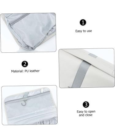 FOMIYES Curling Iron Storage Bag Portable Hair Curler Travel Hair Straighter Bags Hair Dryer Storage Bag Pu - Buy Online on GoSupps.com