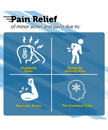 Timely Ibuprofen 200mg - 1000 Tablets | Pain Relief & Fever Reducer for Adults | Comparable to Advil | Headache, Menstrual Pain, Tooth & Muscle Aches - Buy Online on GoSupps.com