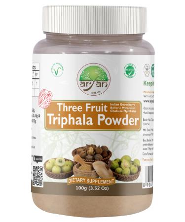 ARYAN HERBALS Triphala (Three Fruits) Powder 100gm