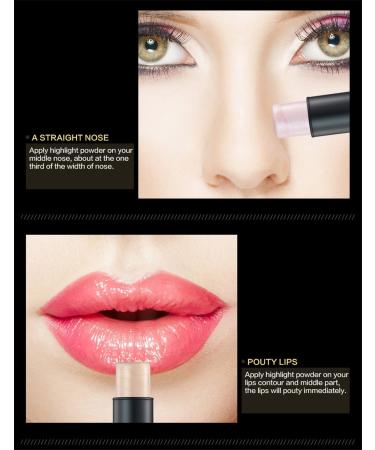 FantasyDay Illuminator Highlighter Stick Pearl Shimmer Whitening Cream, Contouring Foundation, Concealer Pen - Buy Online on GoSupps.com