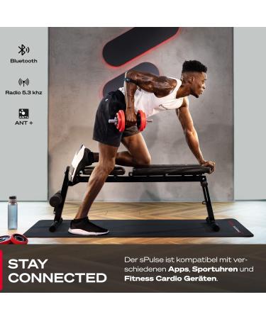 Smart Heart Rate Knife Spout Pulse Knife with Bluetooth & LED Sensor Bracelet - HRM Pulse Clock for Fitness Enthusiasts - Buy Online on GoSupps.com