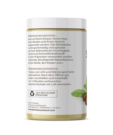 Organic Shea Butter - 100% Pure & Unrefined Karit Butter 800g | Natural Skincare & Moisturizer for All Skin Types - Buy Online on GoSupps.com