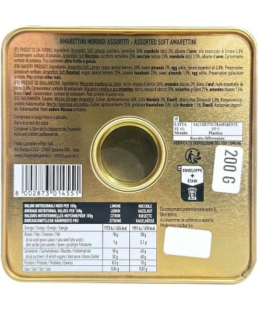 Cloister of Saronno Assortment Mix Mini Amaretti Del Chiostro M lleux 200g Mixed Amaretti Soft Hazelnut and Lemon Amaretti De Saronno Individually Wrapped Vintage Biscuit Maker - Buy Online on GoSupps.com