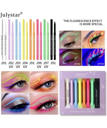 INTEROOKIE eye-liner fluorescent eye-liner couleur gel eye-liner imperm able - Buy Online on GoSupps.com