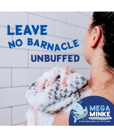 Exfoliating Washcloth & Large Face Towel | Sensitive Skin Shower Towel & Body Scrubber - International Shipping Available - Buy Online on GoSupps.com