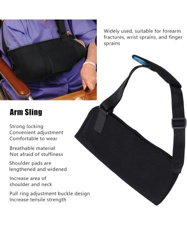 Adjustable Arm Sling - Shoulder Immobilizer Brace for Broken Arm Elbow & Wrist Support - Left & Right Arm Stabilizer - Buy Online on GoSupps.com
