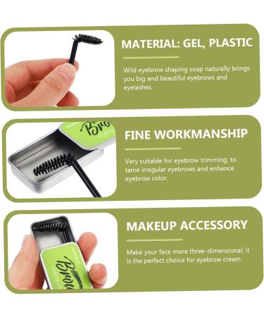 Beavorty 9 Sets natural mascara brow shaping soap the brow glue soap brows kit natural eyebrow styling soap - Buy Online on GoSupps.com
