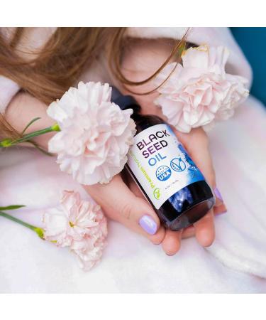 Black Seed Oil - Cold Pressed Virgin Unrefined Black Cumin Seed Oil for Skin 4 oz - Buy Online on GoSupps.com