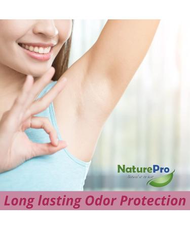 NaturePro All-Natural Deodorant for Men and Women - Paraben-Free, Aluminum-Free, Cruelty-Free - Coconut Oil and Shea Butter (Vanilla Rose) - Plastic-Free Option - Buy Online on GoSupps.com