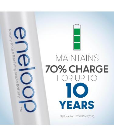 Buy Panasonic eneloop Rechargeable Batteries Power Pack | 10AA 4AAA & Charger - International Shipping Available - Buy Online on GoSupps.com