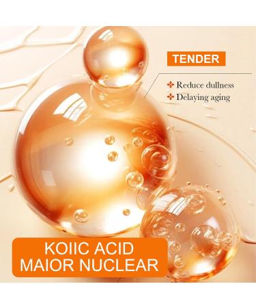 Kojic Acid Soap - Soap Bar for Face and Body - Moisturizing Turmeric Soap for Acne Blackheads Remover - Soap Bar for Deep Cleansing - with a Mesh Soap Pouch - Buy Online on GoSupps.com