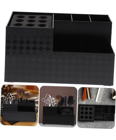 Minkissy Hair Cutting Tools Organizer | Portable Storage Box & Scissor Holder for Hairdressing | Durable ABS Hairdressing Case & Comb Container - Buy Online on GoSupps.com