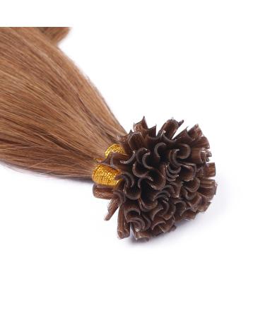 Buy 100% Remy Keratin Bonding Hair Extensions #9 Middle Blond - 40cm U-Tip - 100 Strands - Premium Quality by Novon - Buy Online on GoSupps.com
