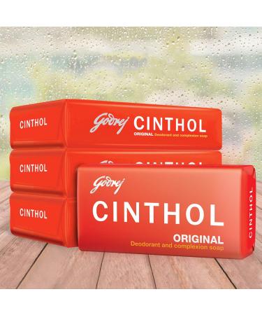 Cinthol Original Soap 100g - Pack of 4 | Refreshing and Cleansing Bar Soap - Buy Online on GoSupps.com