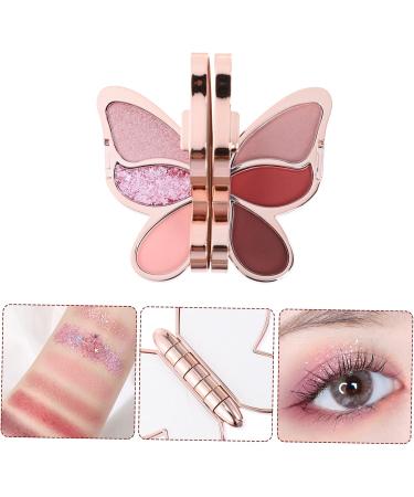 Mipcase 3 Pcs Eyeshadow Palette Matte Eyeshadow Matt Makeup Blusher Sequin Eyeshadow Multifunction Girl Tray 1 count (Pack of 1) As Shown 4x3pcs - Buy Online on GoSupps.com