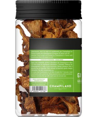 Champiland - Dried Chanterelle - Selected Sylvester Mushrooms and Hand Sorted - Exceptional Flavor - Mushrooms High in Prote - Buy Online on GoSupps.com
