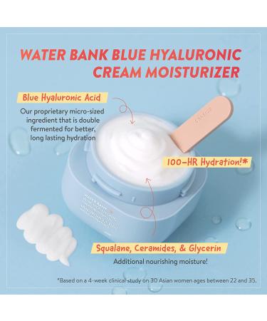 LANEIGE Water Bank Blue Hyaluronic Cream Mini - Hydrating Moisturizer - Buy Online on GoSupps.com