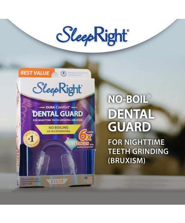 SleepRight Dura-Comfort Dental Guard - Teeth Grinding Prevention Mouth Guard - Buy Online on GoSupps.com
