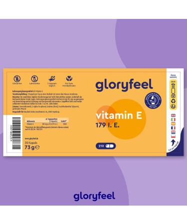 Buy Premium Vitamin E Capsules - 210 High-Quality DL-alpha Tocopheryl Acetate - 100 Days Supply - Lab Tested Bioactive Vitamin E - Buy Online on GoSupps.com