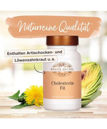B rbel Drexel Cholesterol Fit Artichoke Capsules | 125 pcs | Vegan Heart-Healthy Supplement for Cholesterol & Blood Lipid Levels | German Quality - Buy Online on GoSupps.com