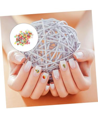 Housoutil 12 Packs Nail Art Polymer Clay Decor Fruit 3d Polymer Nail Slice Appliques Embellishments Resin Fillers Nail Art Craft Diy Nail Art Slices Nail Art Marking Kit 11X7cmx3pcs Colorfulx3pcs - Buy Online on GoSupps.com