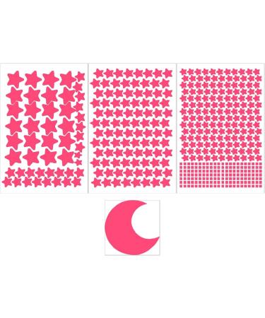 Pink Glow in The Dark Stars Decals for Ceiling - Ideal Starry Sky Decoration for Kids Bedroom - Shining Night Sky Decor - Perfect Gift Option - Buy Online on GoSupps.com