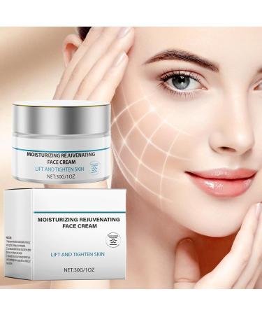  XUQEAYWD Firming Face Cream | 30g Natural Nourishing Face Lotion | Moisturizing Firming Lotion for Women and Men | Daily Care for Travel Morning and Night - Buy Online on GoSupps.com