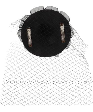 Beaupretty Halloween Witch Hat Hair Clips Witch Hat Hair Accessories Small Witch Hat Fascinator Veil Top Hat for Halloween - Buy Online on GoSupps.com