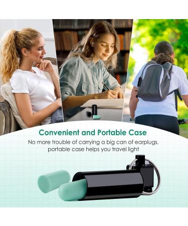 100 Pairs of Foam Earplugs - Ultimate Noise Reduction & Hearing Protection | Comfortable for Sleep Study Work & Travel - Includes 10 Ear Cleaning Tools - Buy Online on GoSupps.com