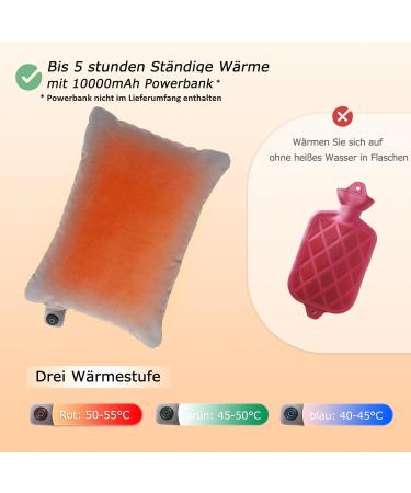 Thermrup Bobo Mobile Heating Pad - USB Velvet 25x35cm Far Infrared Heating | International Shipping - Buy Online on GoSupps.com