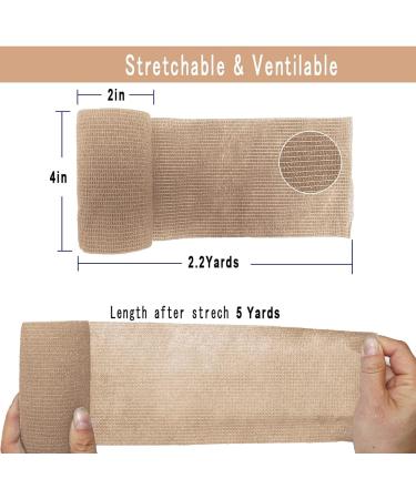 Buy MINGYUE Self Adhesive Bandage Wrap - 6 Pack Athletic Tape Multi-Color for Sports & Vet Use - International Shipping Available - Buy Online on GoSupps.com