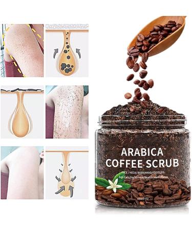 Coffee Exfoliatings Body Scrub Exfoliator Body Exfoliator Cleansing Cream For Bath Deep Cleansing Body Cleaning Tool For Dry Sensitive Oily And Combination Skin - Buy Online on GoSupps.com