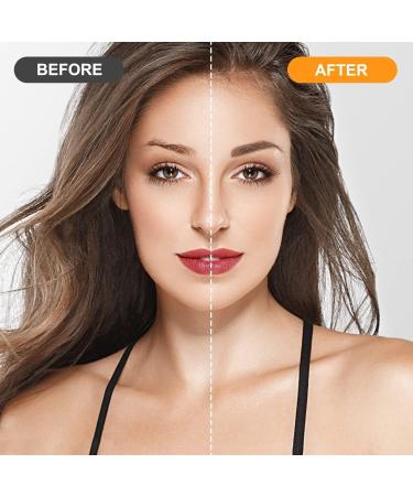 LAVONE Waterproof Eyebrow Pencil - Triangular Tip Dual-Sided Brush Perfect for Natural Brows | Dark Brown Eyeliner & Serum Included - Buy Online on GoSupps.com