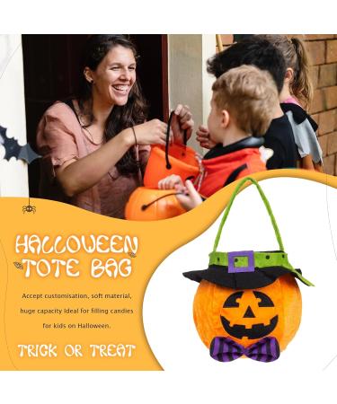 Personalized Halloween Baskets for Kids Halloween Buckets for Trick or Treat Custom Name Pumpkin Candy Buckets Bags for Halloween Decorations Party (Style 10) - Buy Online on GoSupps.com