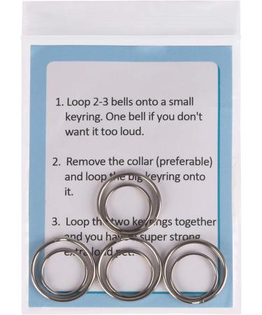 12 Pack Muzitao Pet Bells - Strongest & Loudest Collar Bells for Cats - Buy Online on GoSupps.com