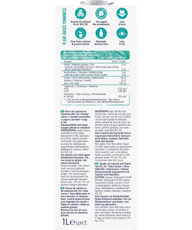 Alpro - Vegetable Drink - Sugar Free Coconut - 1L - Pack of 8x1L - Buy Online on GoSupps.com