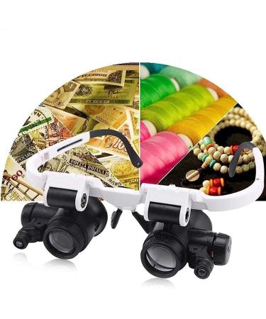 Professional Magnifying Lens Wearable Hd Suitable for Repaimobile Phclock Engraving Identification Full of Stars - Buy Online on GoSupps.com