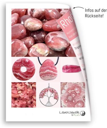 Rhodochrosite Mini Tumbled Stones - 100g | Gemstone Chips 10-18mm | Lebensquelle Plus - International Shipping Available - Buy Online on GoSupps.com