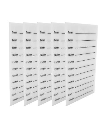 Weimob 5 Pieces Eyelash Palette with Scale Additional Eyelash Palettes for Storage Box DISPOSABLE - Buy Online on GoSupps.com