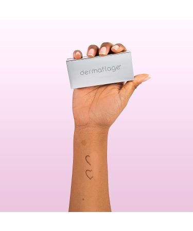 Tattoo Cover Up Makeup  Bruise Concealer  Waterproof  Smudge proof  3 colors + brush  by Dermaflage  6.9g/.24oz Fair - Buy Online on GoSupps.com