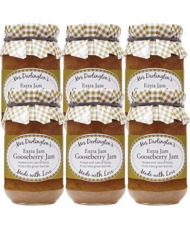 Mrs Darlington's Gooseberry Jam - 340g - Pack of 6