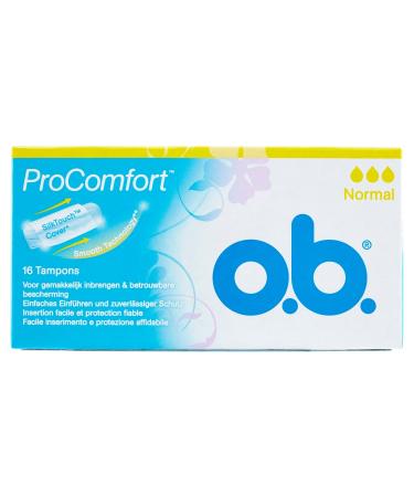 if.16 normal per comfort tampons