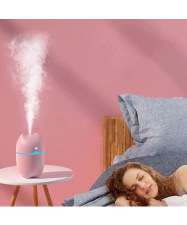 Generic 260ml Cat Mini Humidifier Essential Oil Diffuser White - Buy Online on GoSupps.com